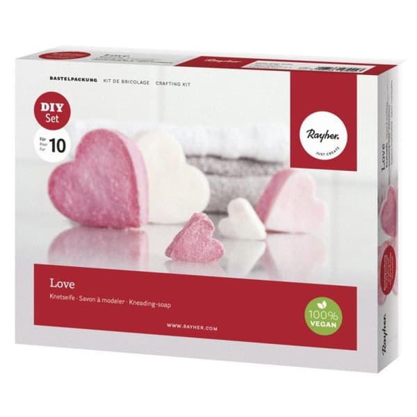 Kit: Modellera tvål Love