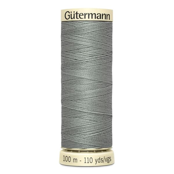 Sytråd 100% polyester Gütermann 1 Spole - Att 634 - grå silex