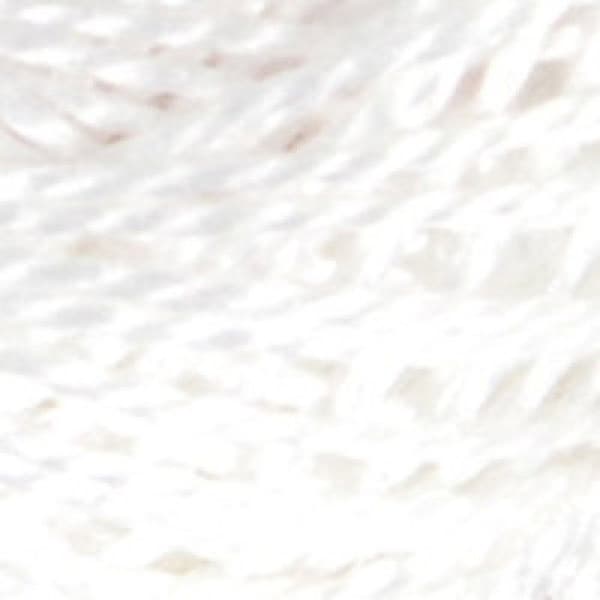 Perlé broderigarn - DMC - 116 - Vit - Storlek 5 - 100% långfibrig bomull