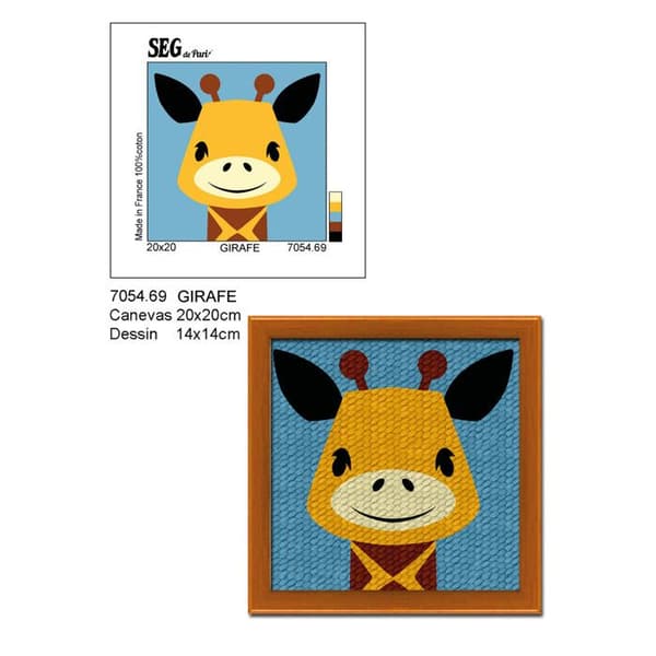 Kit duk Sudan Giraff 20x20cm - SE7054.69