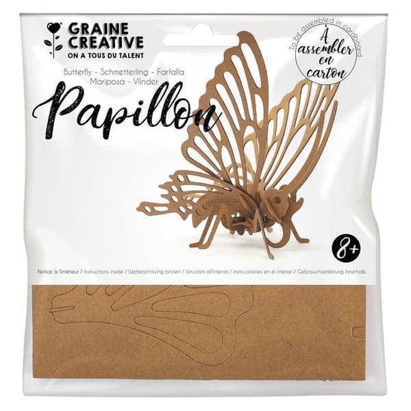 Papper 3D fjärilsmodell att montera själv