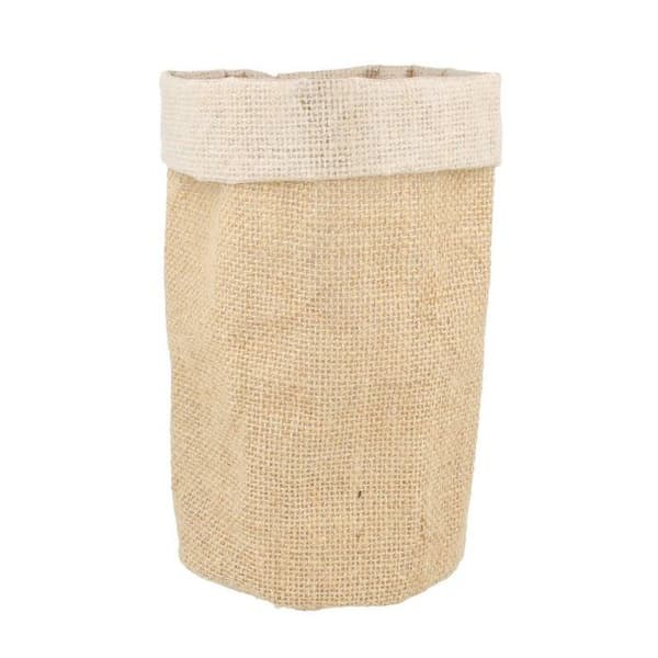 SÄCK ECRU - 12X12X19 CM - JUTE
