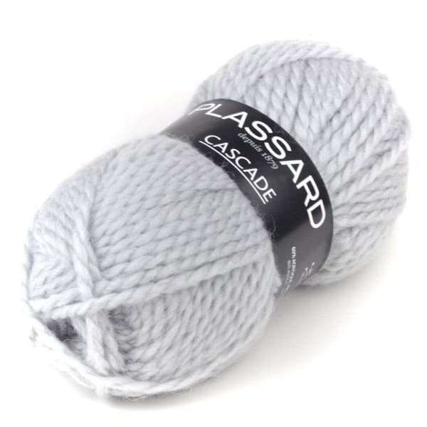 Plassard - Garnboll Cascade 04 Ljusgrå
