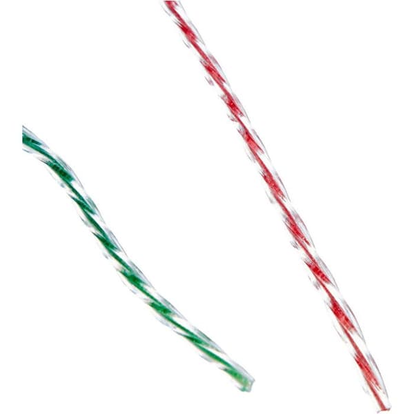 30 TRANSPARENTA TWISTAR FÖR SCOUBIDOUS - 80 CM