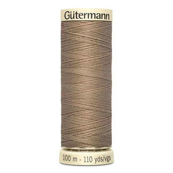 Sytråd 100% polyester Gütermann 1 Spole - Att 868 - mörk vete