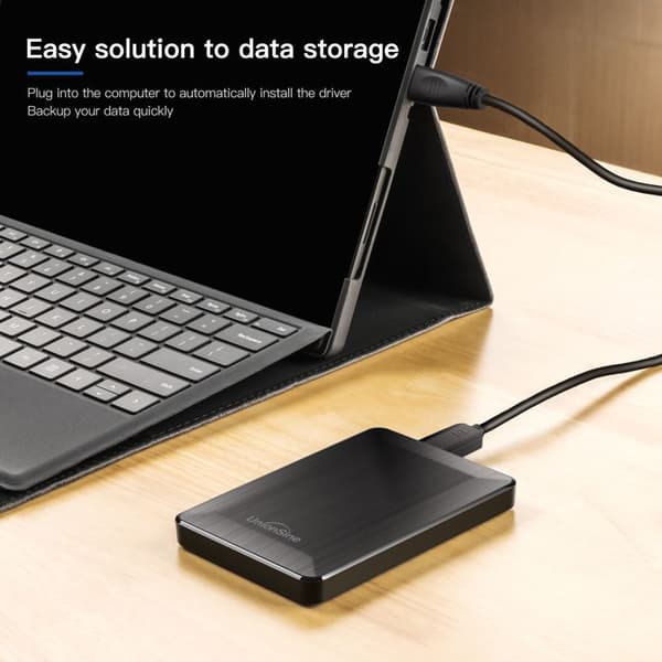 Extern hårddisk - UNIONSINE - HD2513 - 2.5" - 1.5 To - USB 3.0