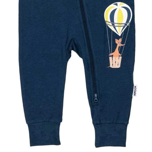Mumi Dovendyr pyjamas sort/hvid