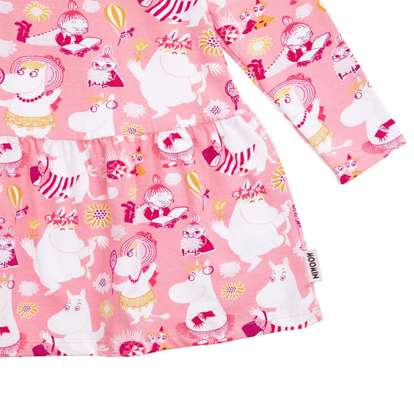 Mumin - Kostymer-klänning rosa