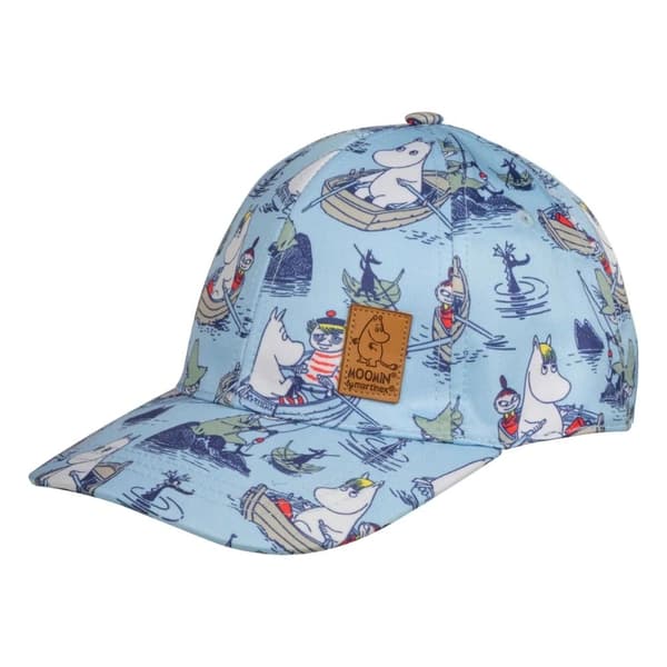 Mumin -Båtfolk-keps ljusblå 52/54 cm