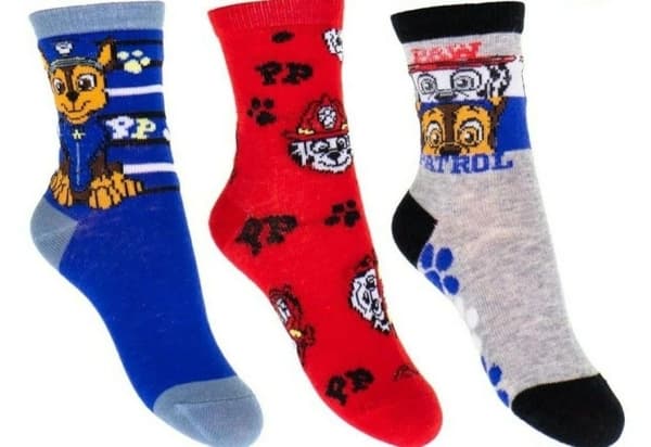 3-pack Paw patrol strumpor