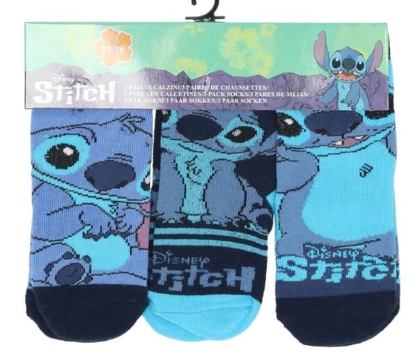 3-pack Stitch strumpor 23/26