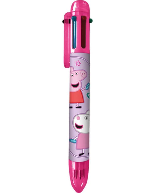Peppa Pig  Multifärg-penna 6 färger