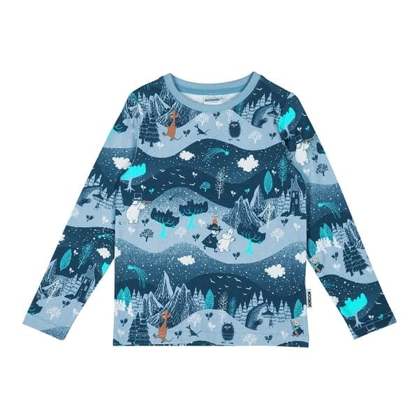 Mumin Stjärnhimmel-tröja blå