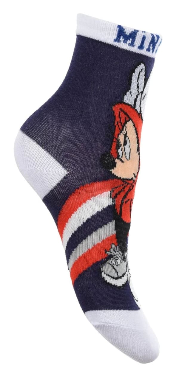 3-pak Minnie Mouse sokker