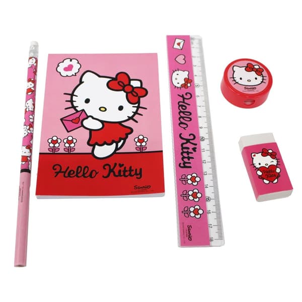 Hello Kitty stationery set 5 delar