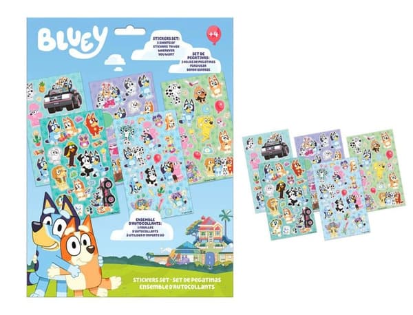 Bluey stickers