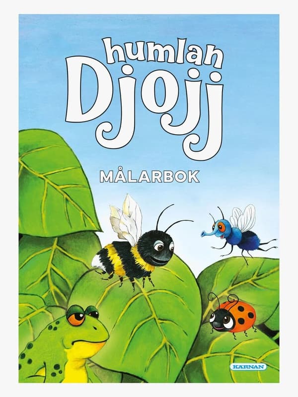 Humlan Djojj målarbok