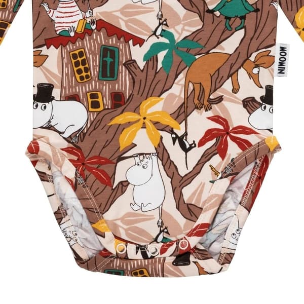 Mumin Trädkoja-body beige