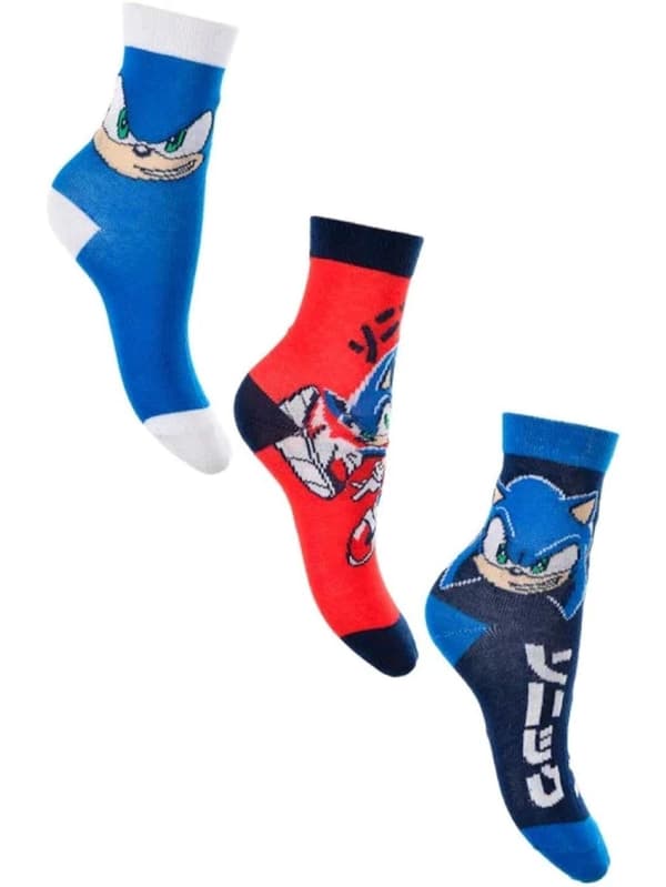 3-pack Sonic the Hedgehog strumpor 23/26