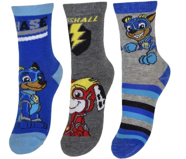 3-pack Paw patrol strumpor Grå