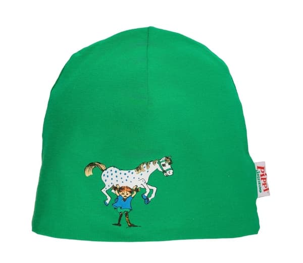 Pippi Langstrømpe Starka Pippi-hue grøn