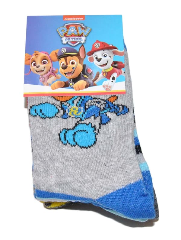 3-pack Paw patrol strumpor Grå