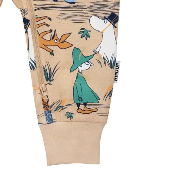 Muumi Myrskypyjama beige