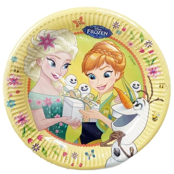Disney Frozen Papperstallrikar  8-pack