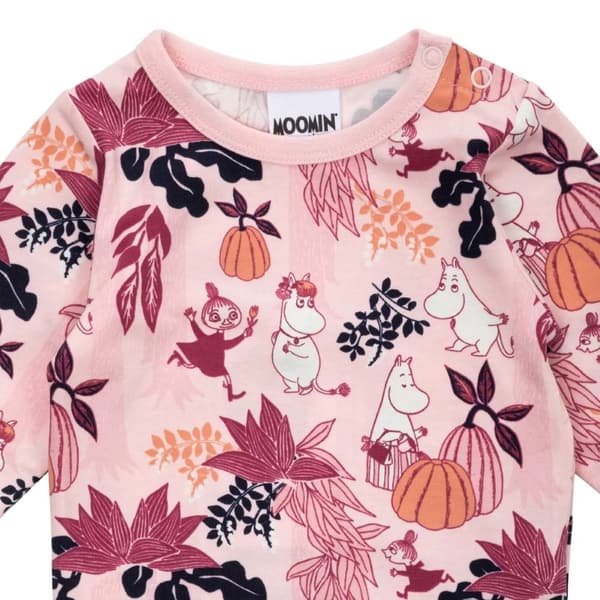 Muumikurpitsa-body Pinkki
