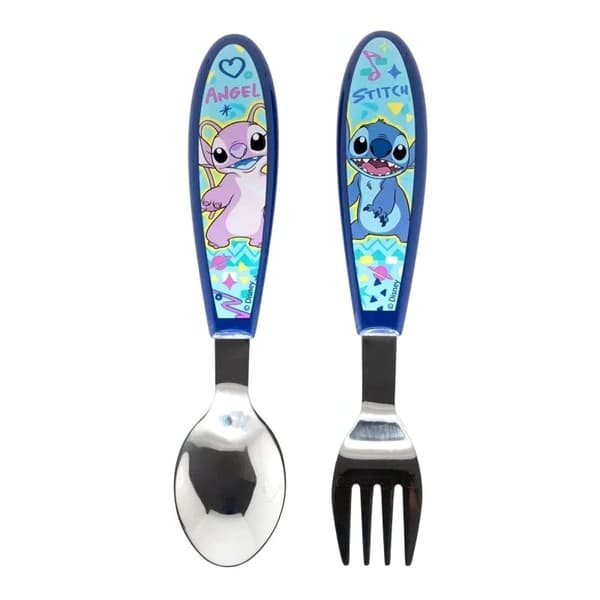 Stitch metall bestickset - 2 delar