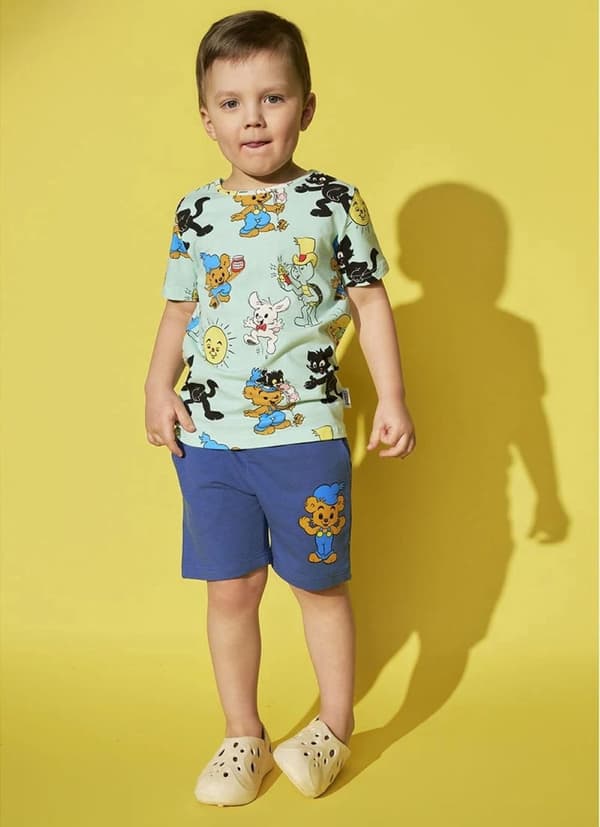 Bamse Kompisar t-paita mintinvihreä