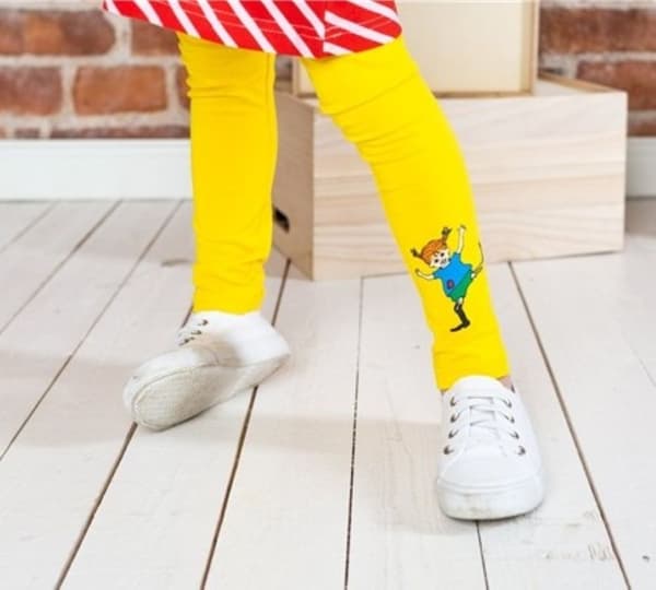 Pippi Långstrump Leggings Gul