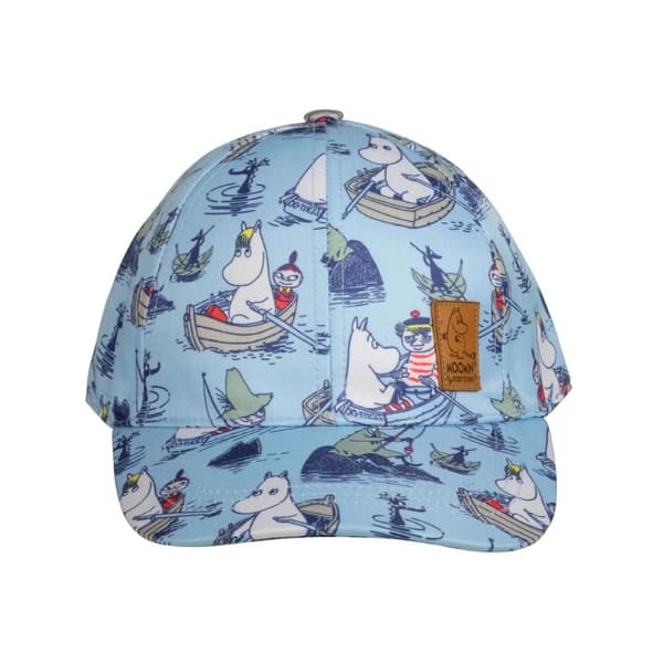 Mumin -Båtfolk-keps ljusblå 52/54 cm