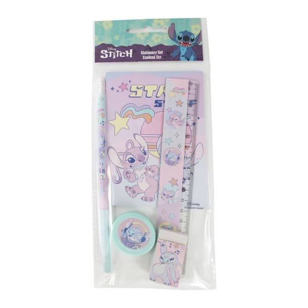 Disney Stitch papirvarer sæt 5 dele