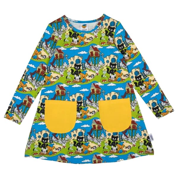 Bamse Hometown kjole blå