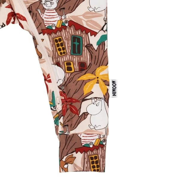 Muumipeikko Puumaja-pyjama beige