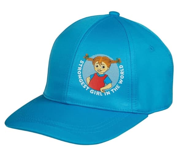 Pippi Långstrump Pippi Basic-keps blå