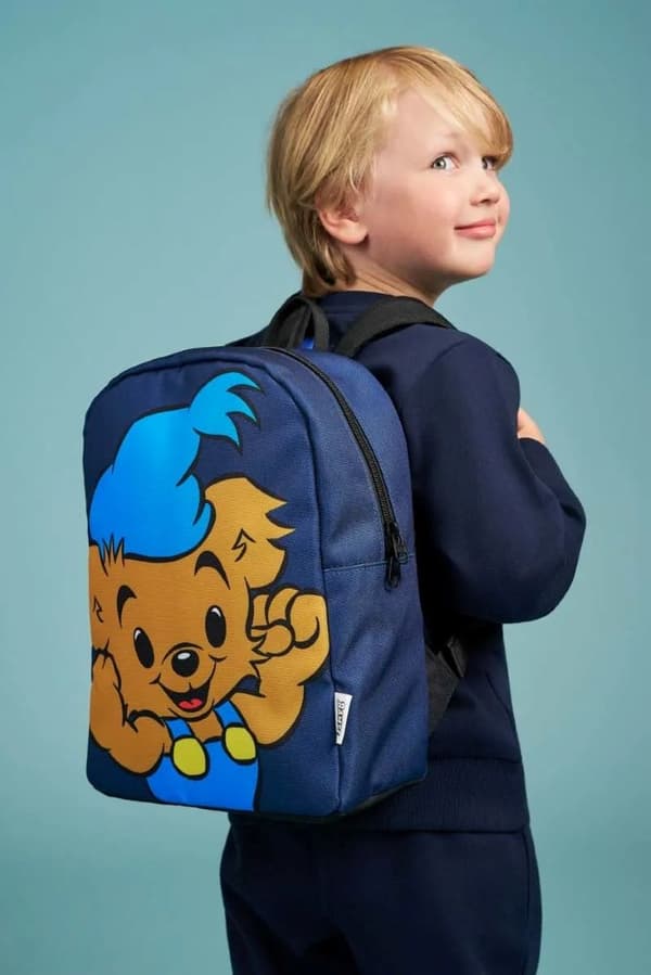 Bamse-reppu tummansininen
