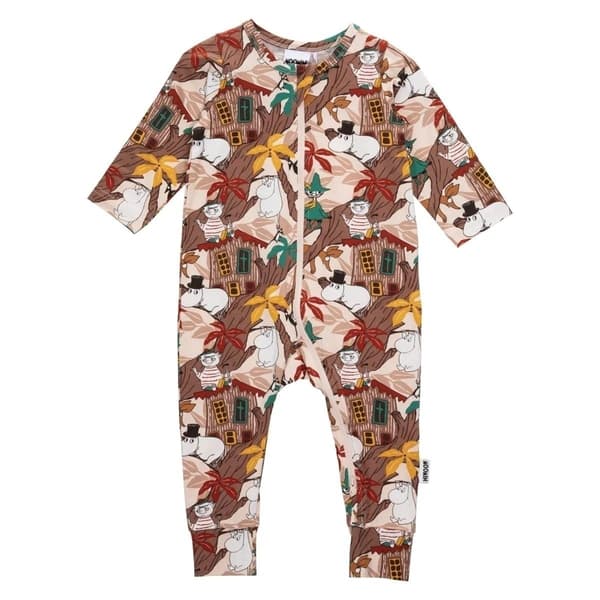 Muumitalo-pyjama, beige