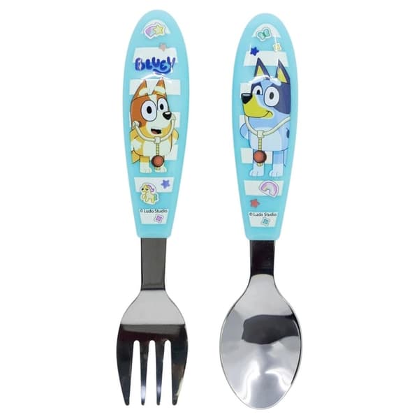 Bluey metall bestickset - 2 delar