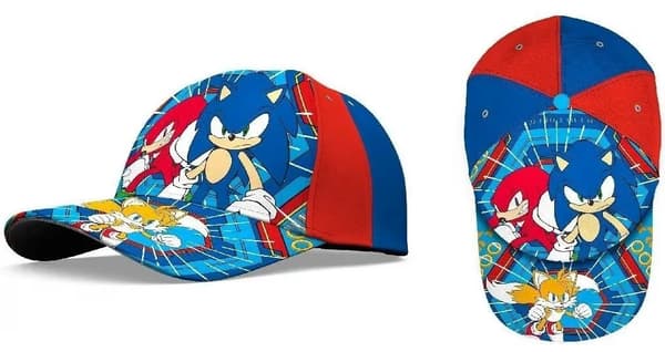 Sonic the Hedgehog -lippis sininen/punainen
