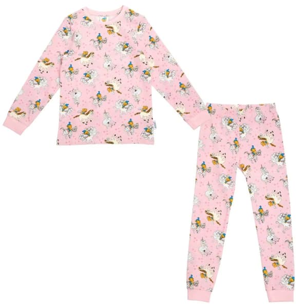 Bamse Ponnyer-pyjamas rosa