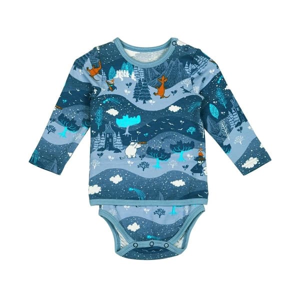 Mumi Stjernehimmel Bodysuit Blå