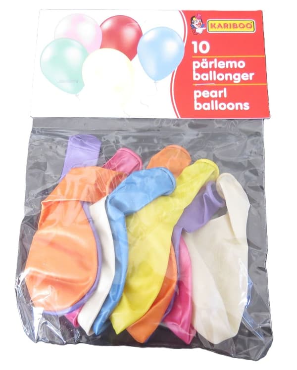 Ballonger Pärlemo 10 st