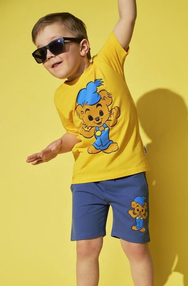 Bamse Strongest Bear T-shirt Gul