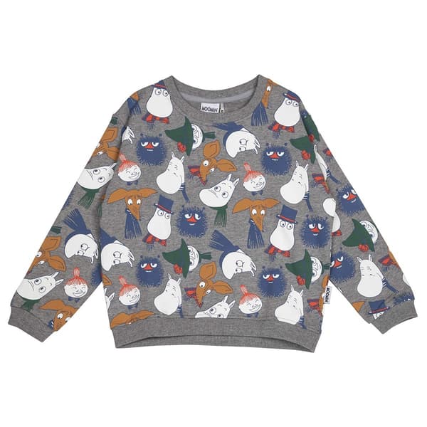 Mumi Expression Sweatshirt Mørkegrå