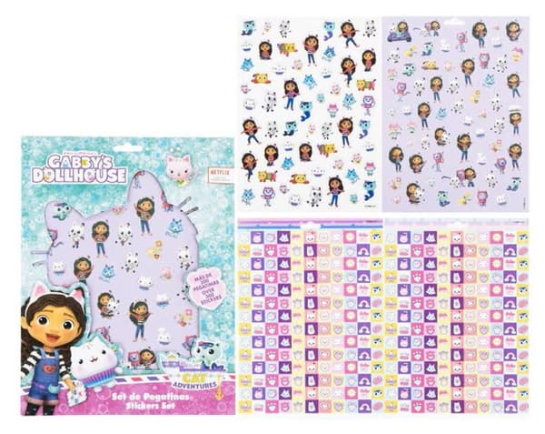 Gabby's Dollhouse stickers