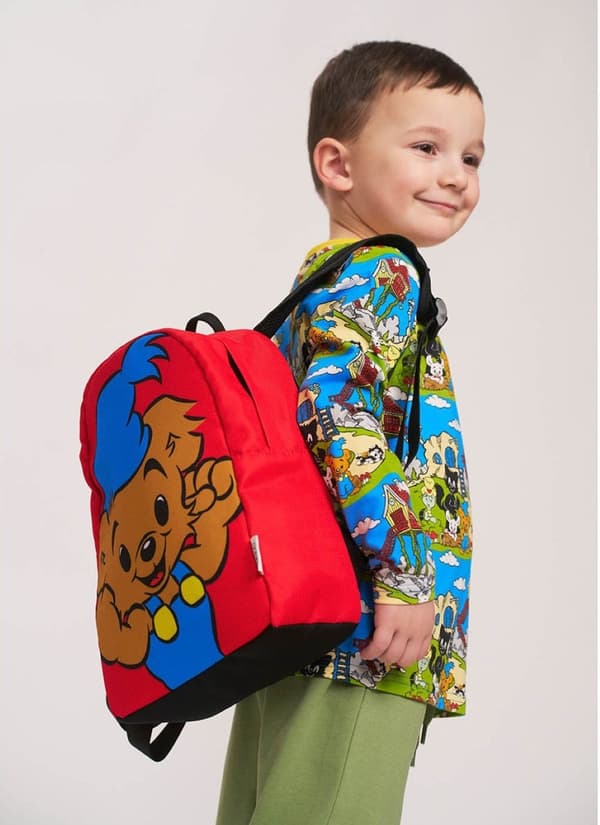 Bamse-reppu, punainen