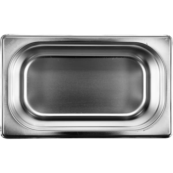 Gastronomik beholder af rustfrit stål GN 1/4 100