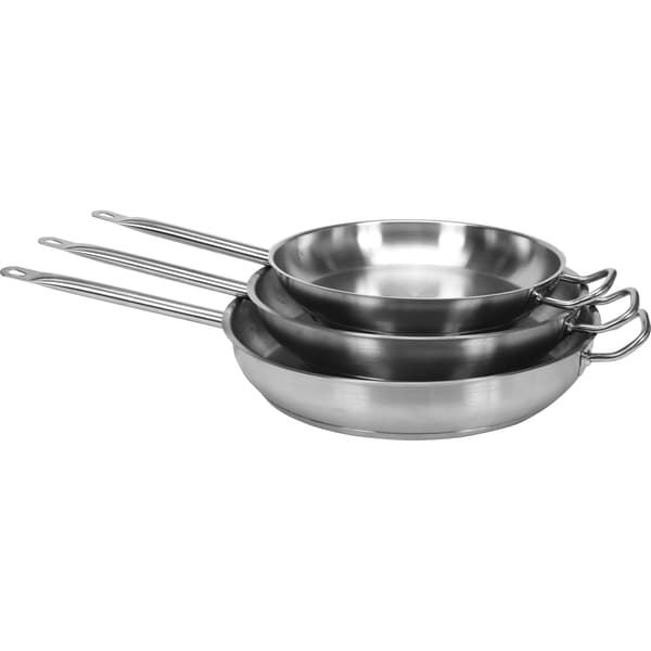 PATELLE AV STÅL, 32CM